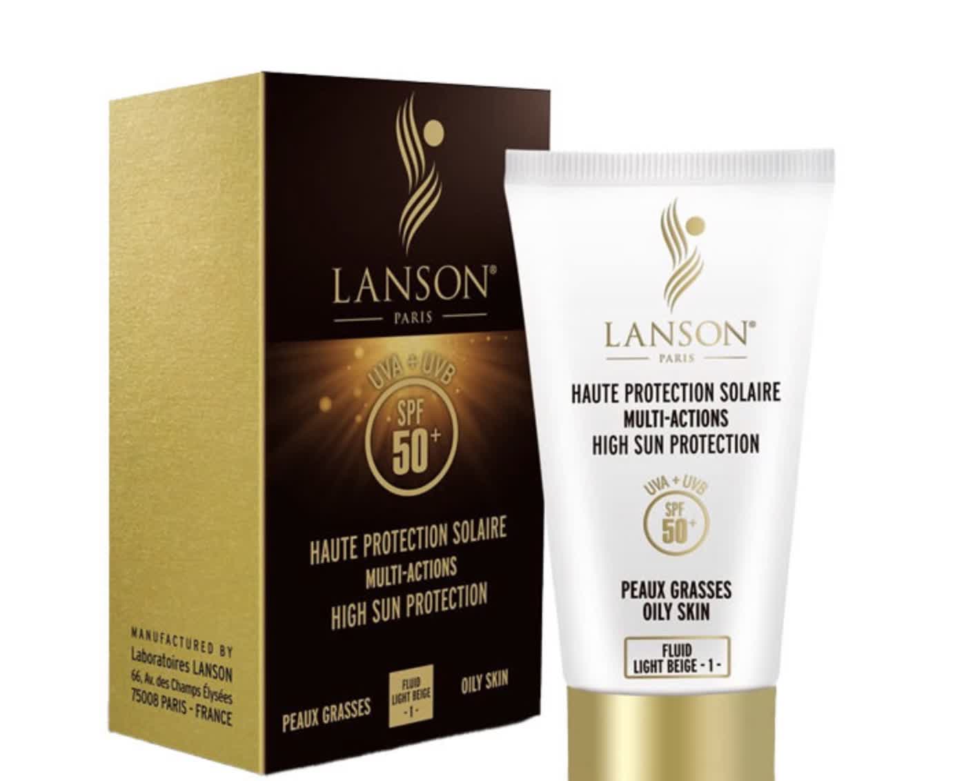 ضد آفتاب لانسون اورجینال 50گرم spf 50